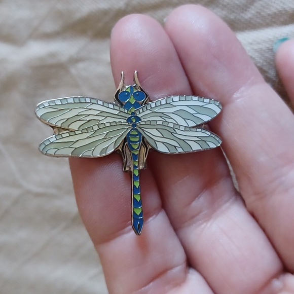 Necklaces dragonfly pin and bling pendant - Picture 8 of 12